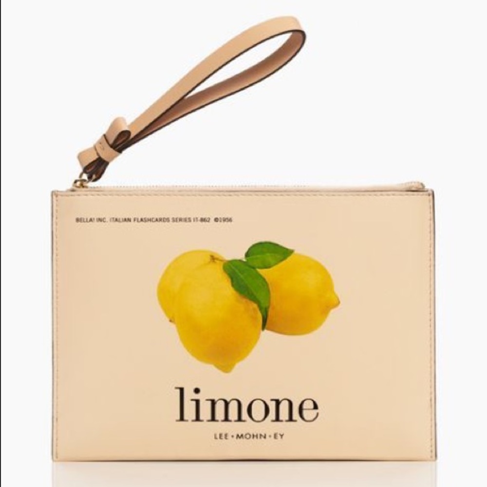 Kate Spade Lemon Clutch